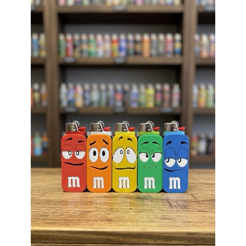 Capinha Case para Isqueiro BIC Maxi – Modelo M&M’s