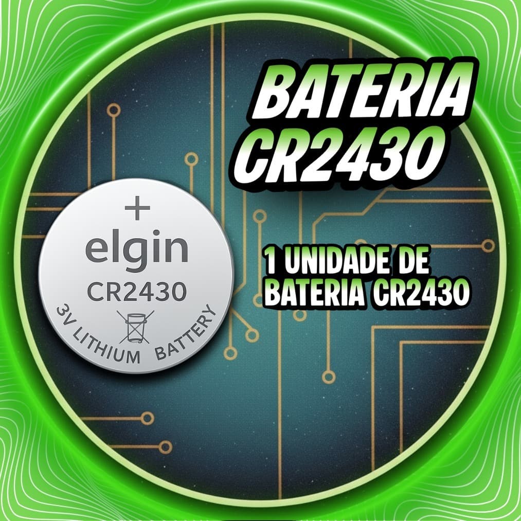Elgin CR2430 Cartela com 1 unidade