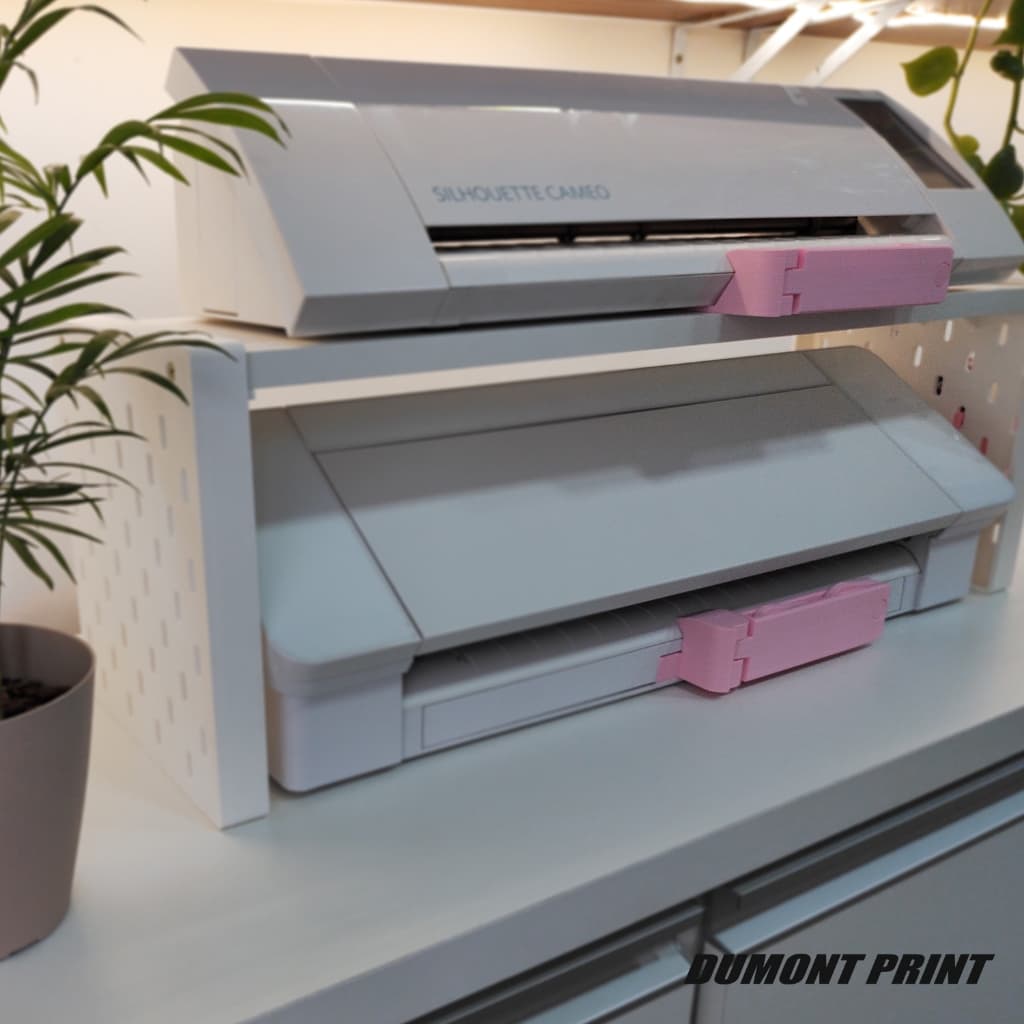 Estante Multifuncional Pegboard Dumontprint para silhouette, impressora