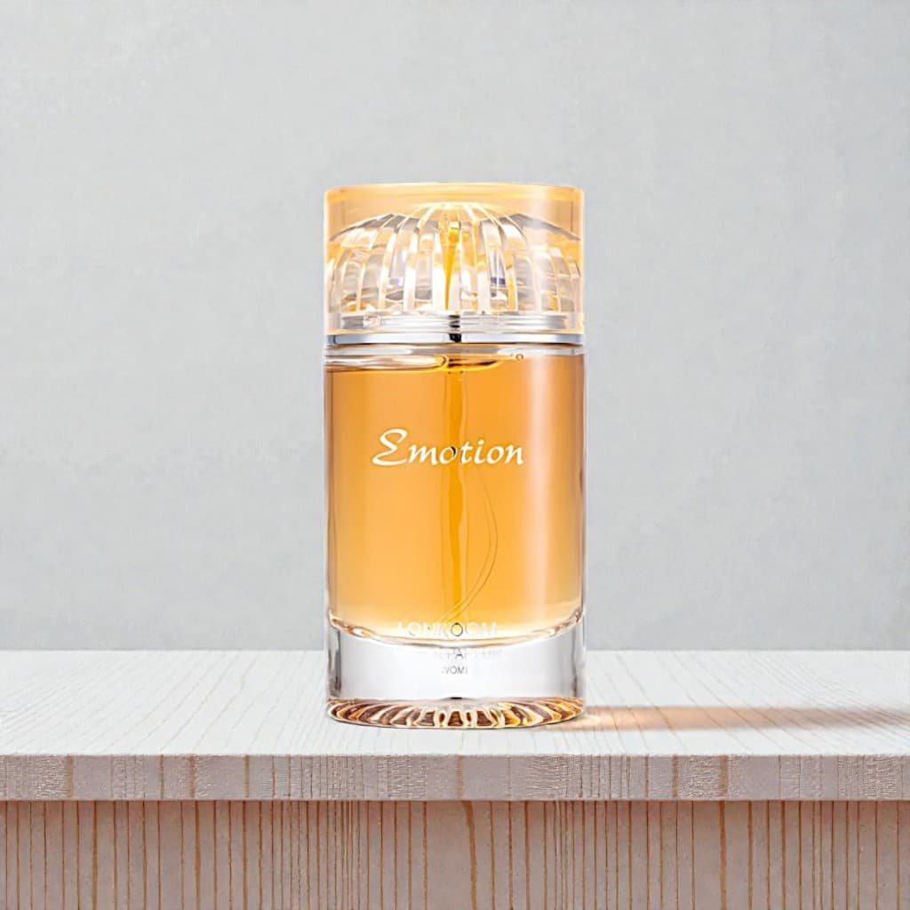 Perfume Emotion Lonkoom Eau de Parfum 100ml – Feminino, Floral Oriental Aveludado, Doce Suave, Elegante e Profundamente