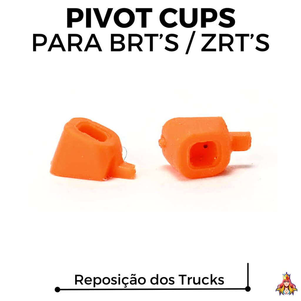 Kit Pivot Cups Leefai Fingerboard Skate de Dedo Trucks BRT e ZRT
