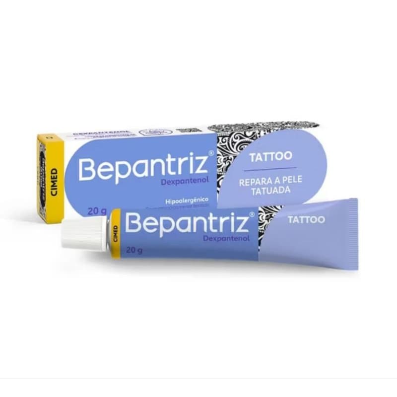 Bepantriz Tattoo 20g – Cuidado essencial para a sua nova tatuagem!