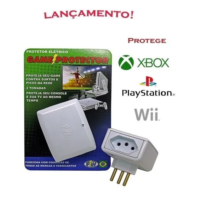 Game Protector Com 2 Tomadas Pw 220v