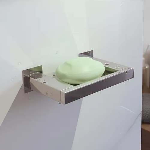 Porta Sabonete Inox 304 para Banheiro Lavabo Saboneteira Linha Infinity