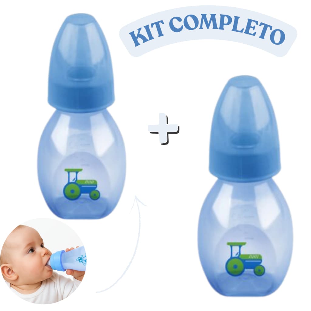 Kit Completo 2 Chuquinha 60ml Para Bebê