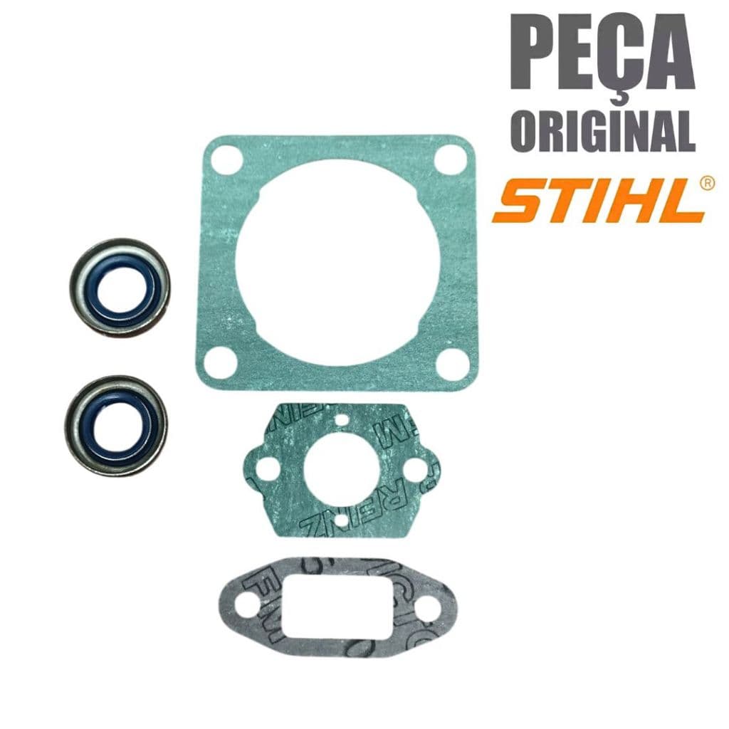 Kit Jogo de Juntas de Vedação P/ Roçadeiras FS 120 FS 250 FS 300 FS 350 Original Stihl