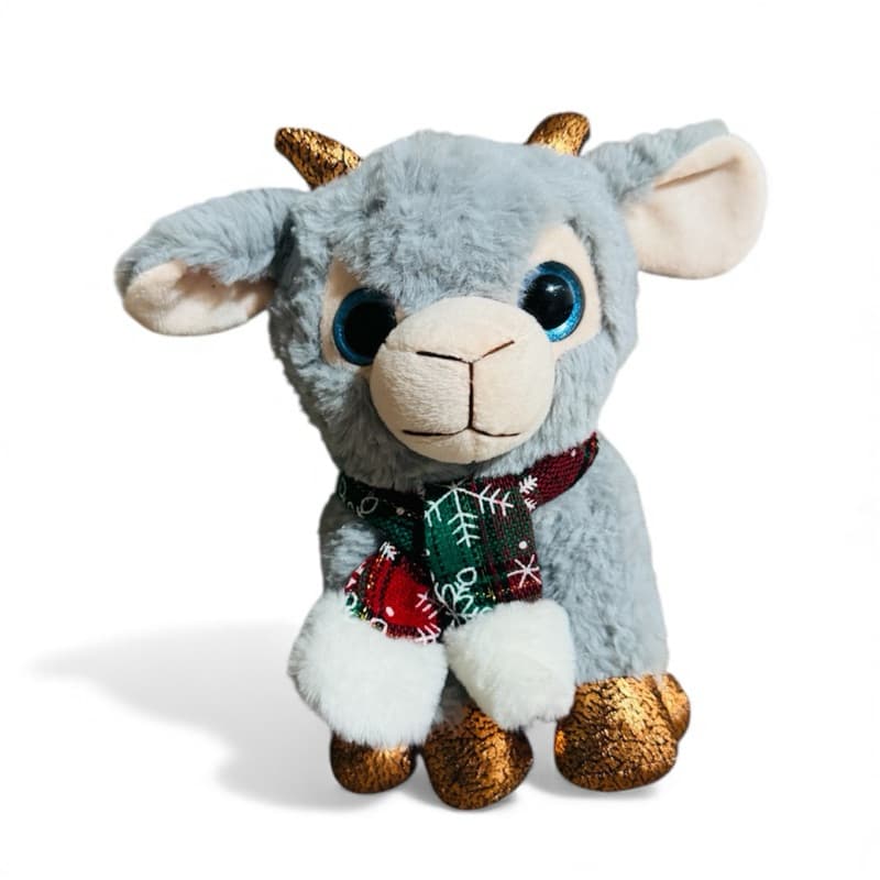 Urso de Pelúcia Temático de Natal-Body Cinza Infantil Amigo Oculto/ Envio Imediato