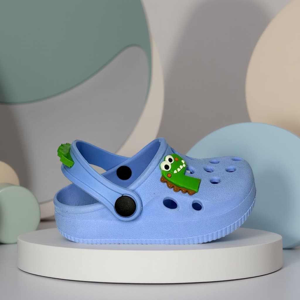 Babuche Sandália Injetado Moderno Masculino Infantil Macio Leve Confortável Para Meninos Personagem Dinossauro