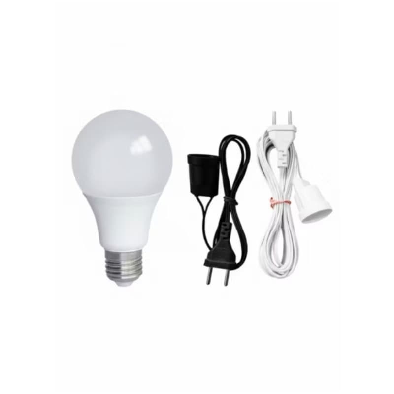 rabicho soquete com lampada extensor  para tomada BIVOLT 110V E 220V fio cobrecom tamanhos bocal e27