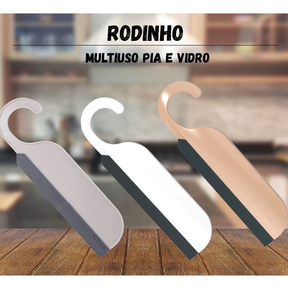 Rodinho De Pia Cozinha e Box de Vidro Plasutil Multiuso Limpeza Geral