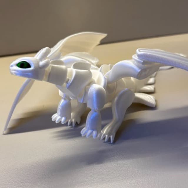 Como treinar seu dragão | Fúria da Luz | Brinquedo articulado