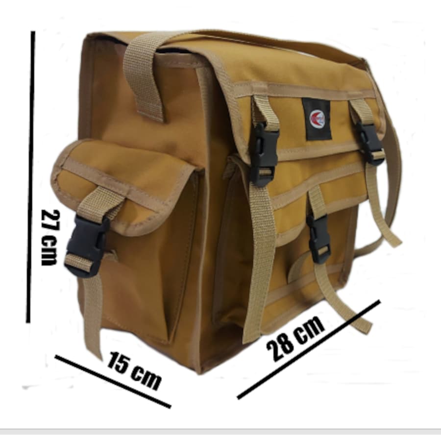 BORNAL BOLSA COM BOLSO LONA ENCERADO PESCARIA -  CAMPING - ELETRICISTA
