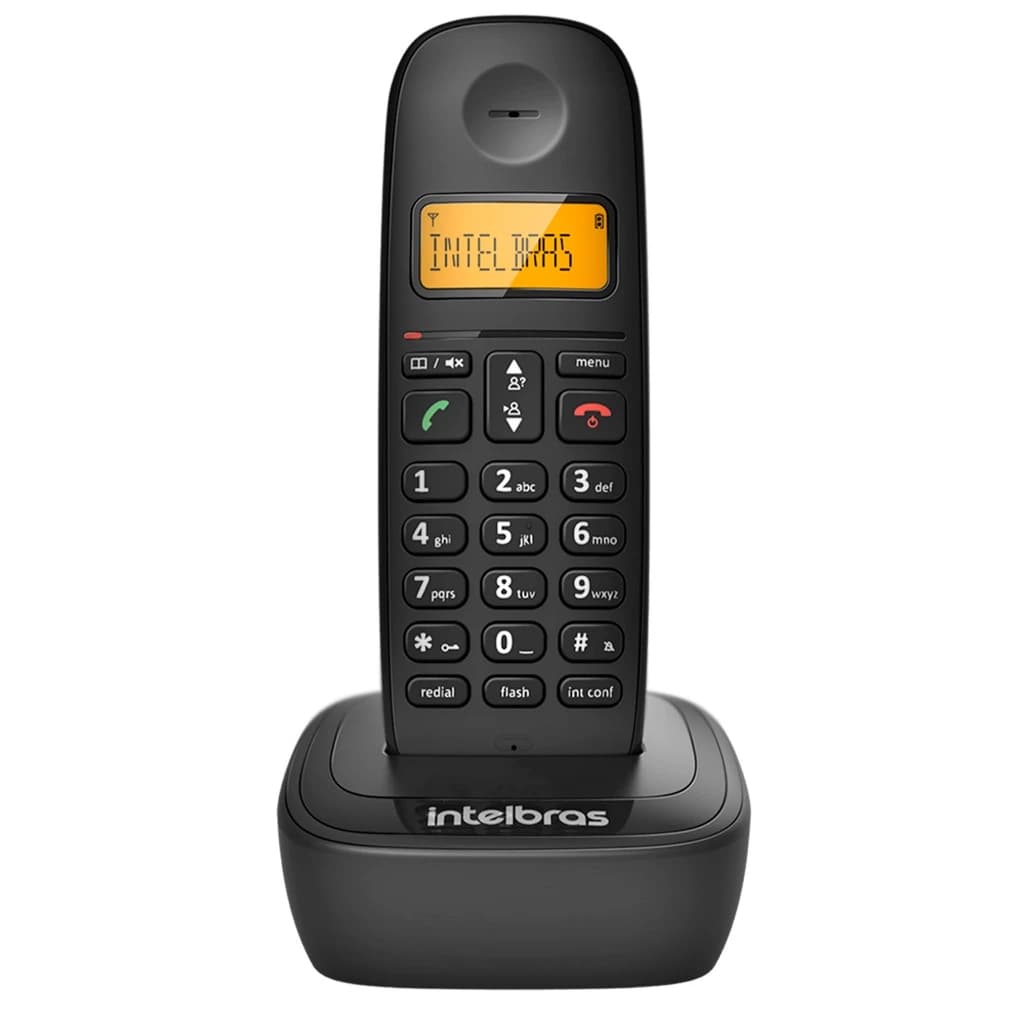 Telefone Sem Fio Intelbras TS 2510 Identificador de Chamadas Expansível Até 6 Ramais