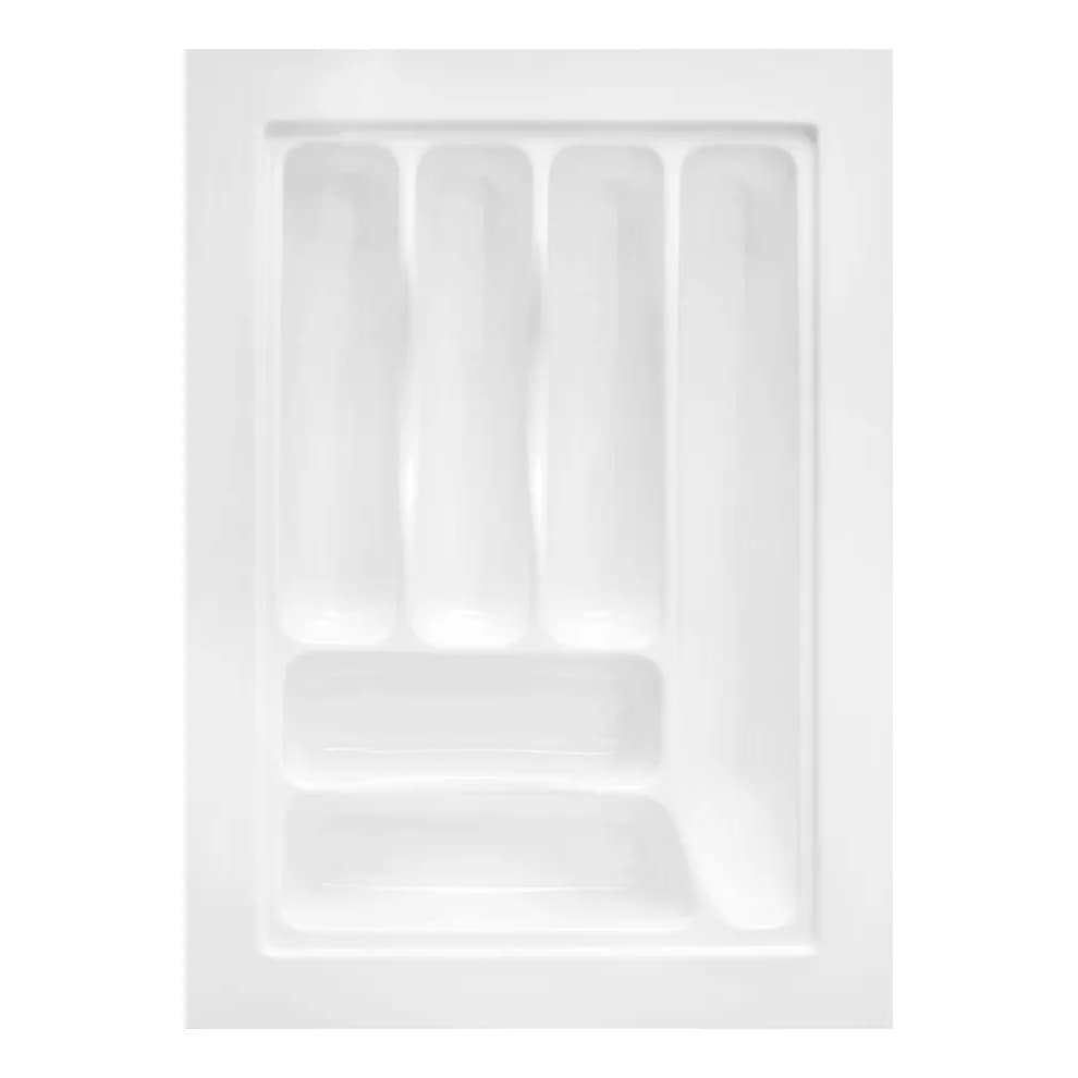 Organizador Gaveta Armário Utensílios Multiuso Porta Temperos Cozinha Branco OG-05