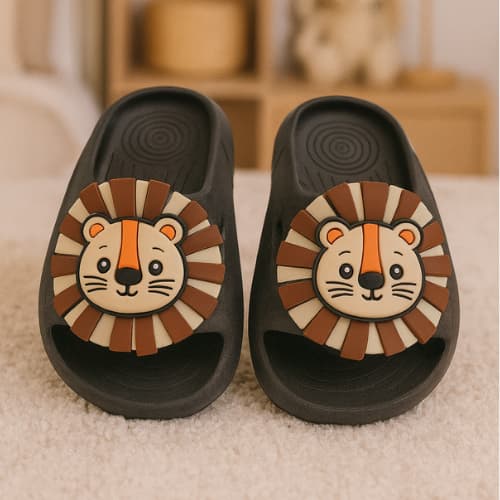 chinelo infantil nuvem slide menino dinossauros