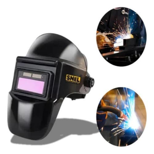 Máscara de Solda Automática SN14 Snel – Escurecimento Automático Profissional Ajustável