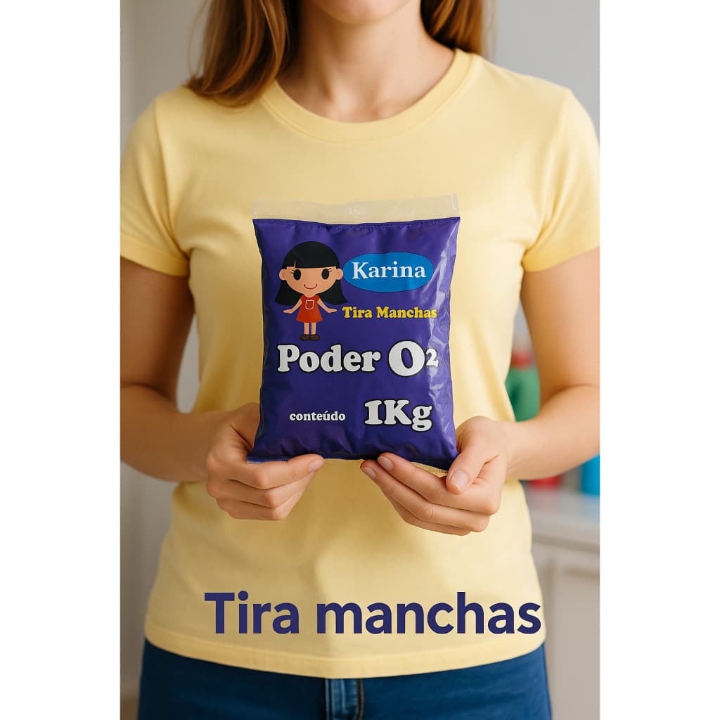 Tira Mancha De Roupas Pecarbonato 1kg Lava Roupas Em Pó