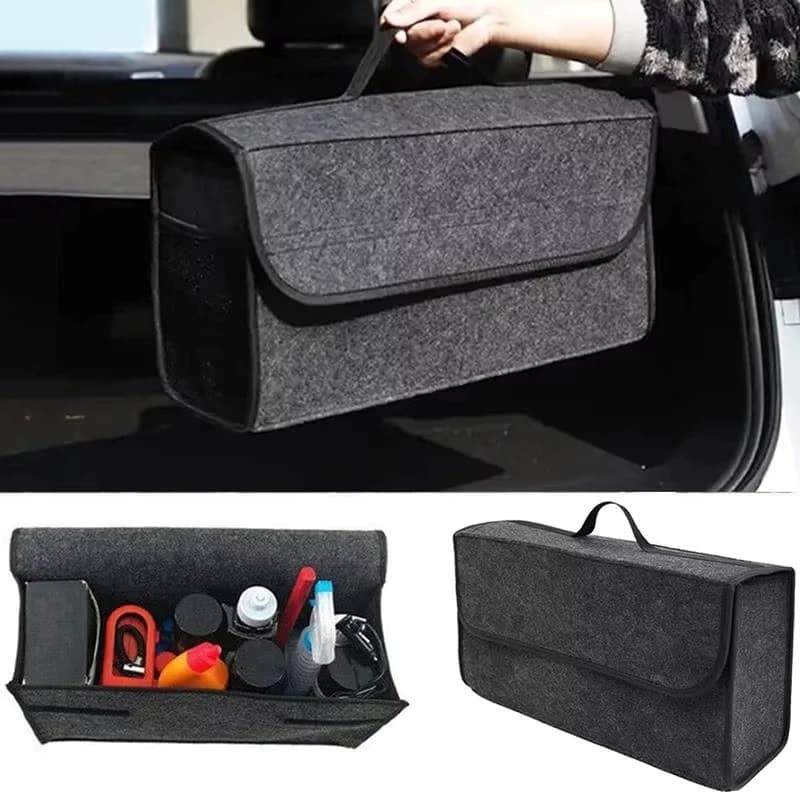 Bolsa Organizadora de Porta-Malas – Para Ferramentas, Produtos de Limpeza e Acessórios