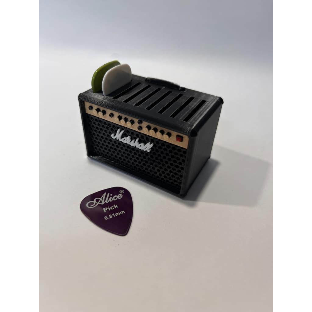Porta Palhetas Caixa Amplificadora | Enfeite Música | Decoração para Guitarristas