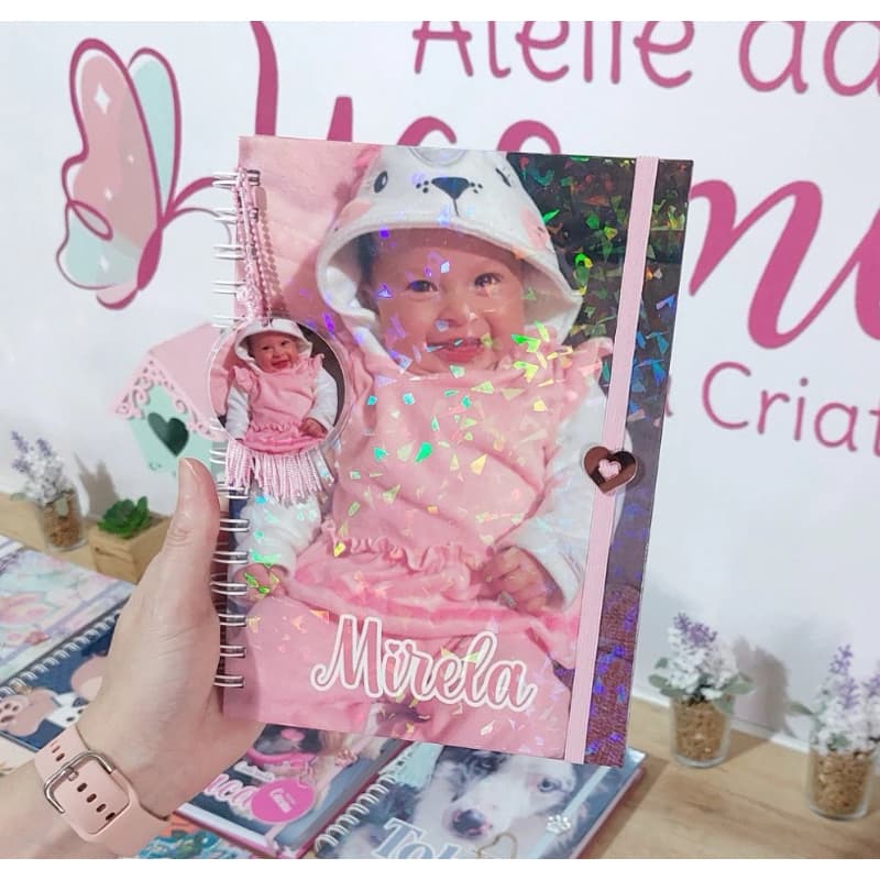 Agenda Escolar Creche Personalizada Fotos/Temas Volta às Aulas