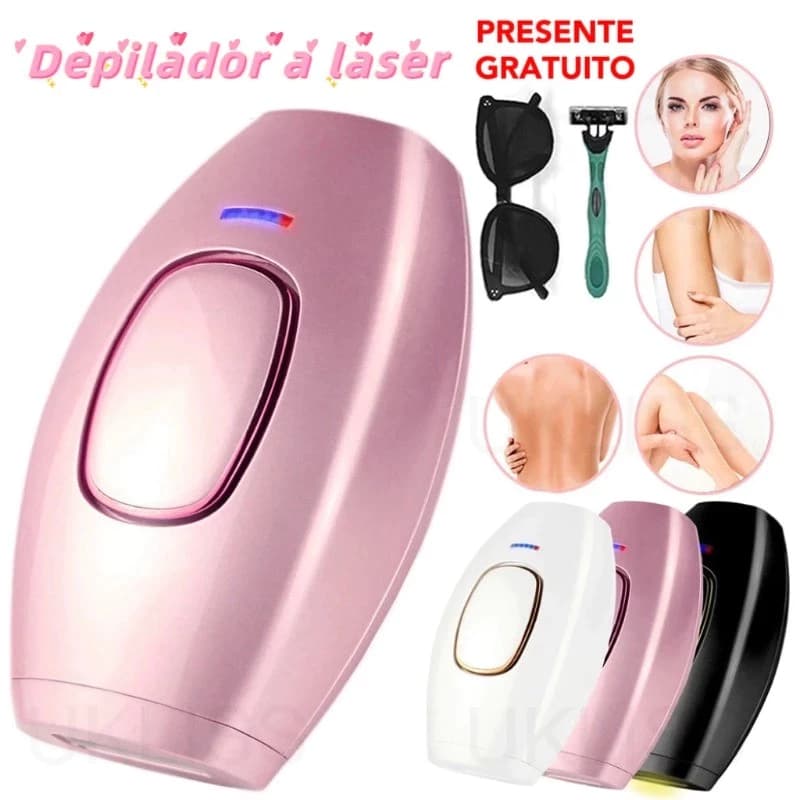 Máquina Depilador a Laser de IPL para Remoção Permanente dos Pelos Depilação Indolor para Rosto feminino Corpo