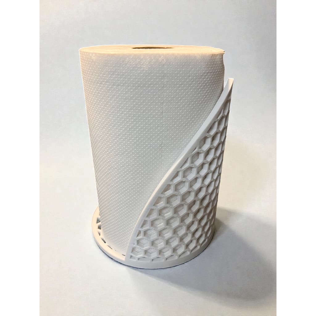 Porta Papel Toalha de Bancada – Estilo Hexagono e Minimalista