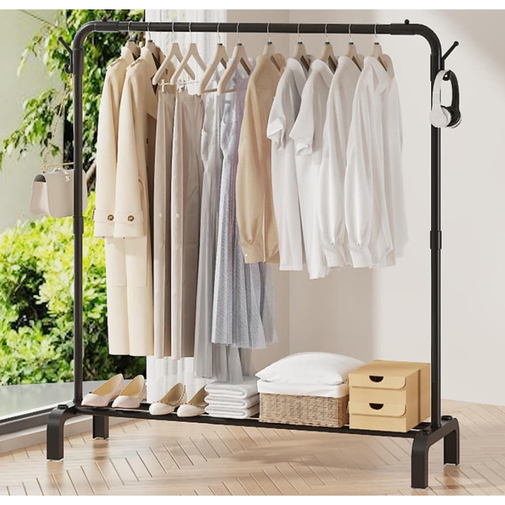 Arara Cabideiro Sapateira Arara de Roupas Loja e quarto Desmontável longo120cm alto150cm