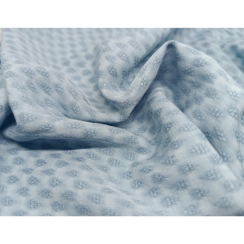 Viscose Jacquard - 100% Viscose - Tecido Respirável com Relevo, Ideal para Vestidos Leves, Blusas e Regatas Elegantes
