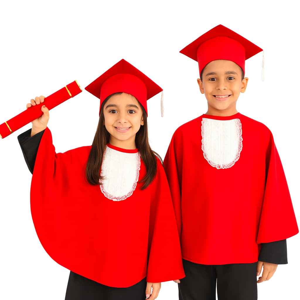 Traje De Formatura Infantil Completo Meia Beca Completa