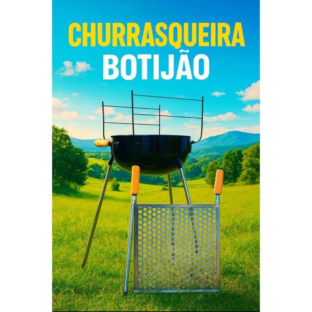 Churrasqueira á Carvão Botijão
