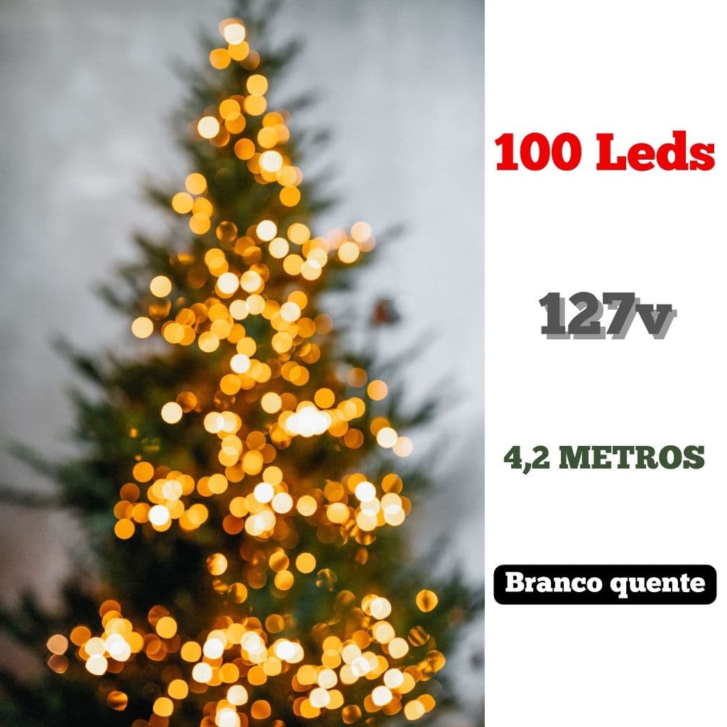PROMOÇÃO Pisca Pisca Queima de Estoque Maior Durabilidade Quente 4,2 Metros