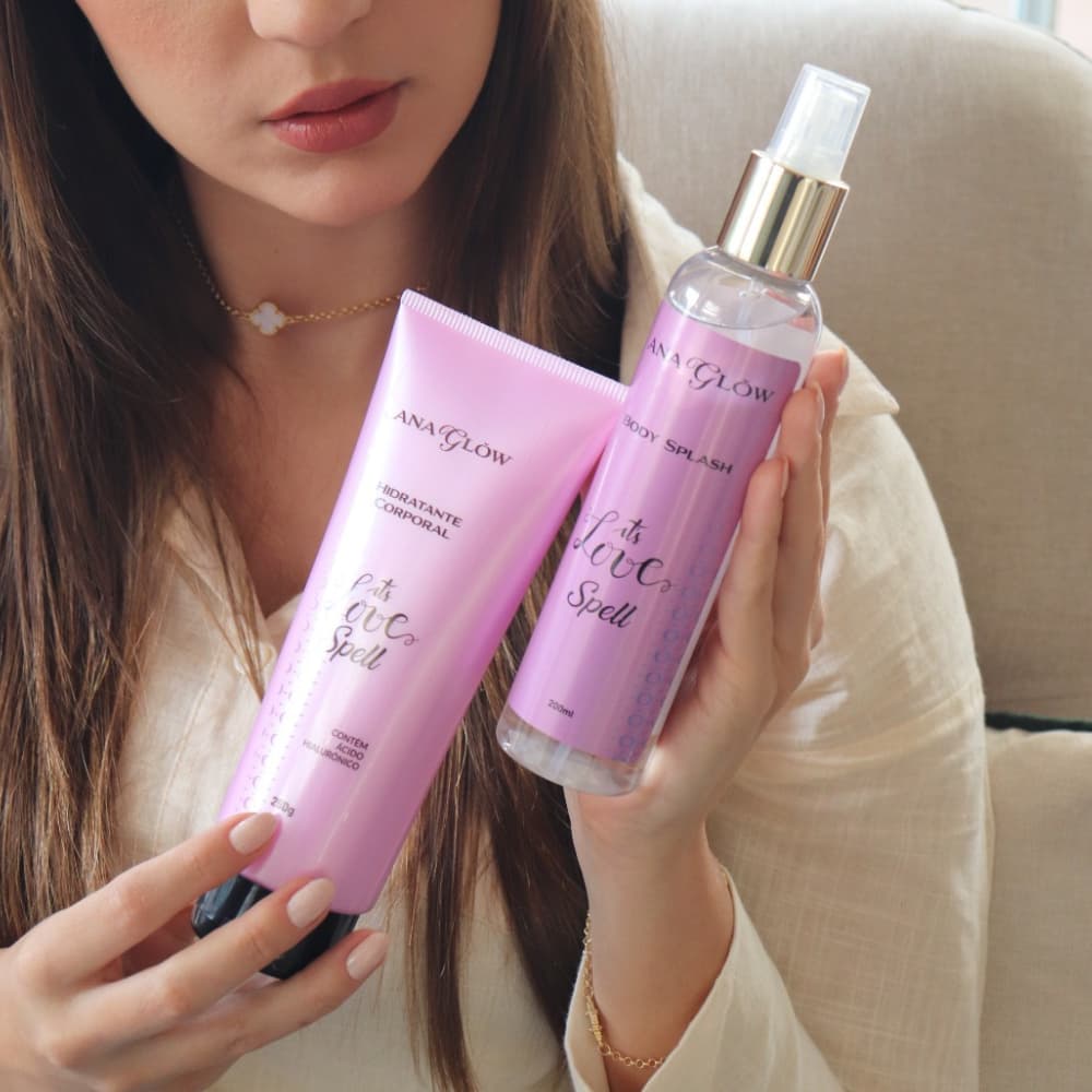 Kit Love Spell Ana Glow - Hidratante e Body Splash