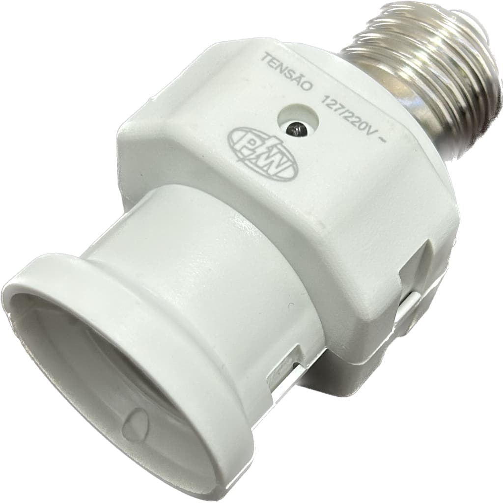 Relé Soquete Fotocélula Timer E27 Pw 127/220v