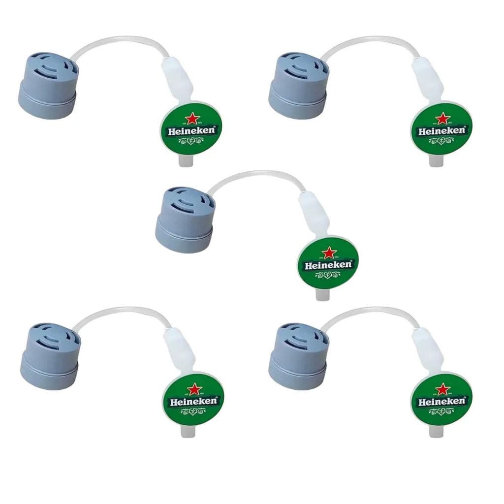 Kit 5 Tubos Chopeira Heineken Beertender Krups B100 B101