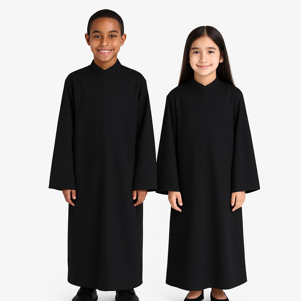 Túnica Parte Baixo – Veste Litúrgica Inferior para Coroinha