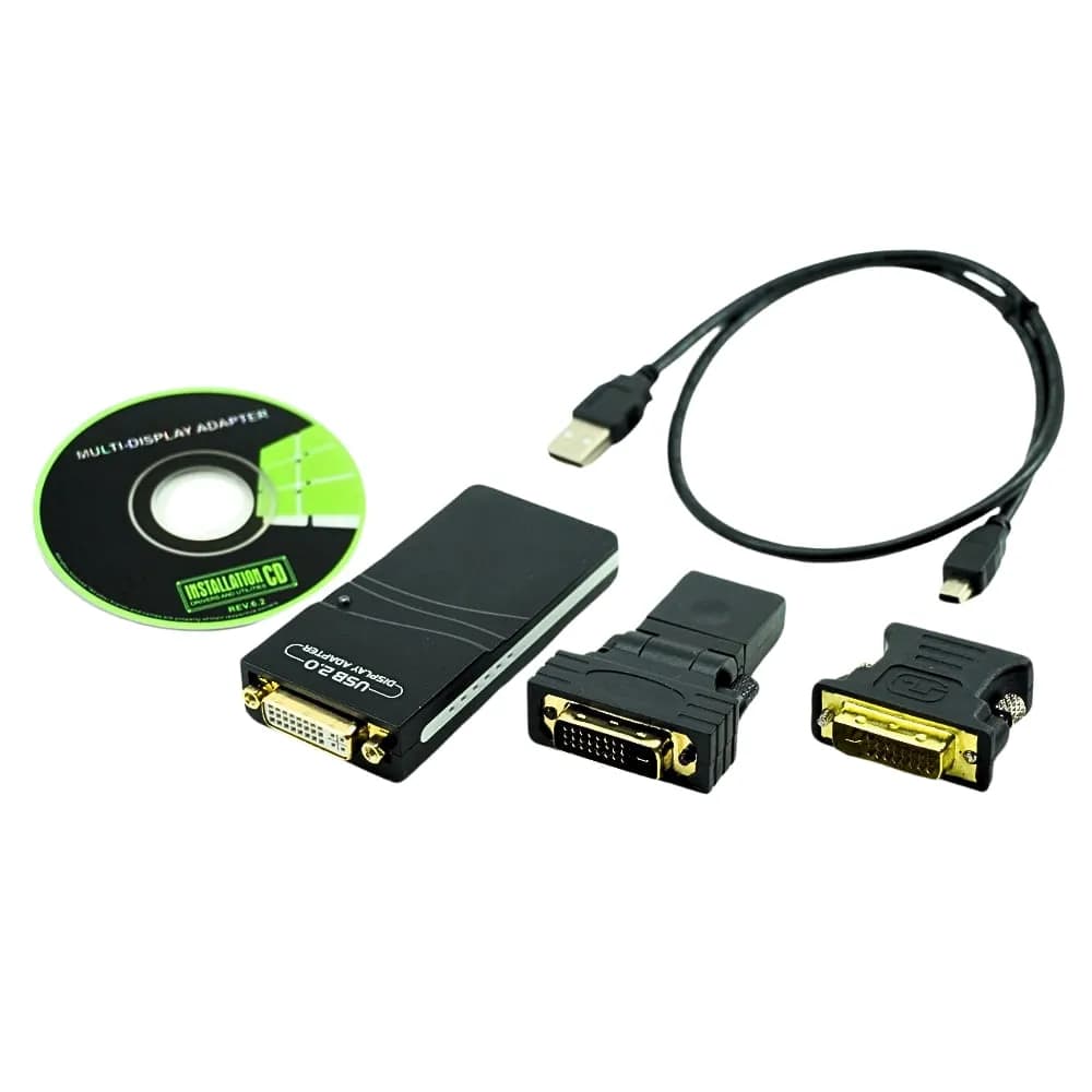 Adaptador USB para UGA - HDMI - DVI - VGA