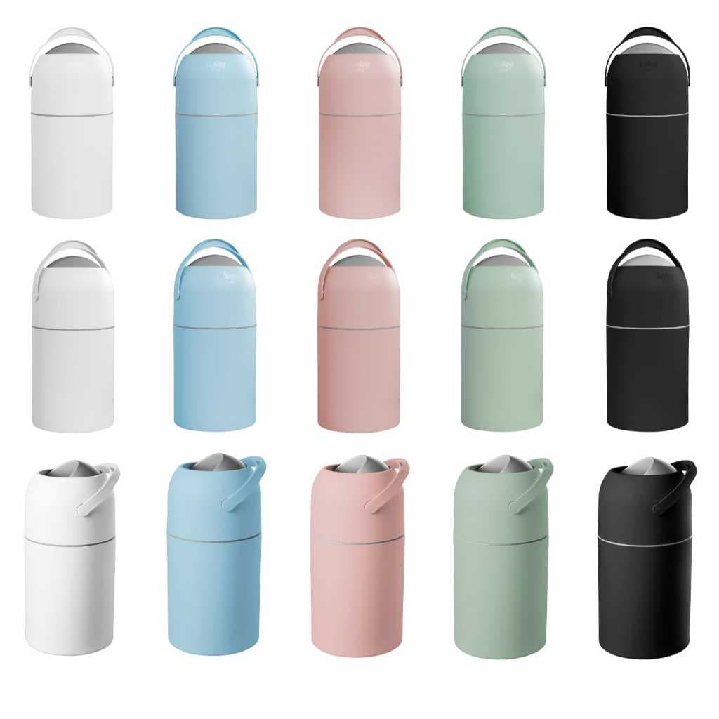 Lixeira Antiodor Baby Mel  Quarto de Bebê Banheiro Fraldas Cozinha Roupas Escritório Pet