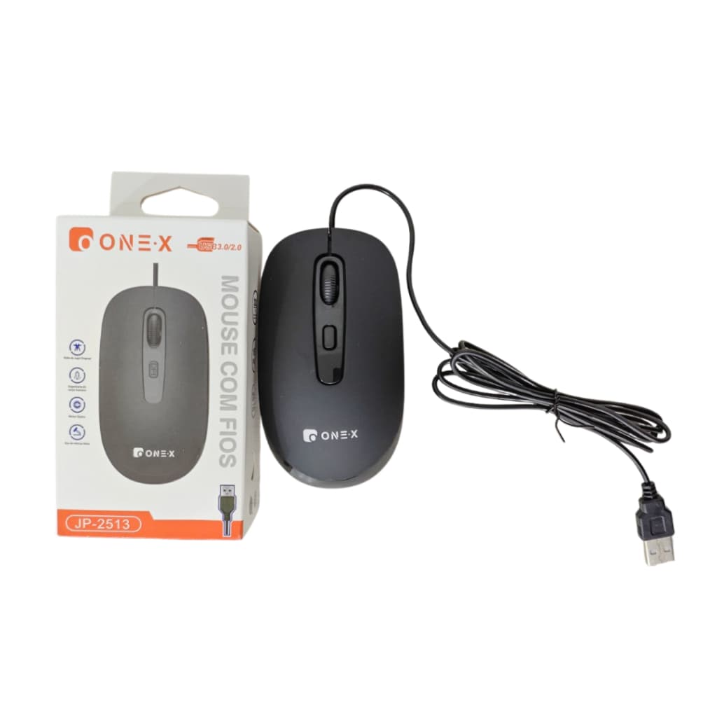 Mouse com fio -Onex JP-2513