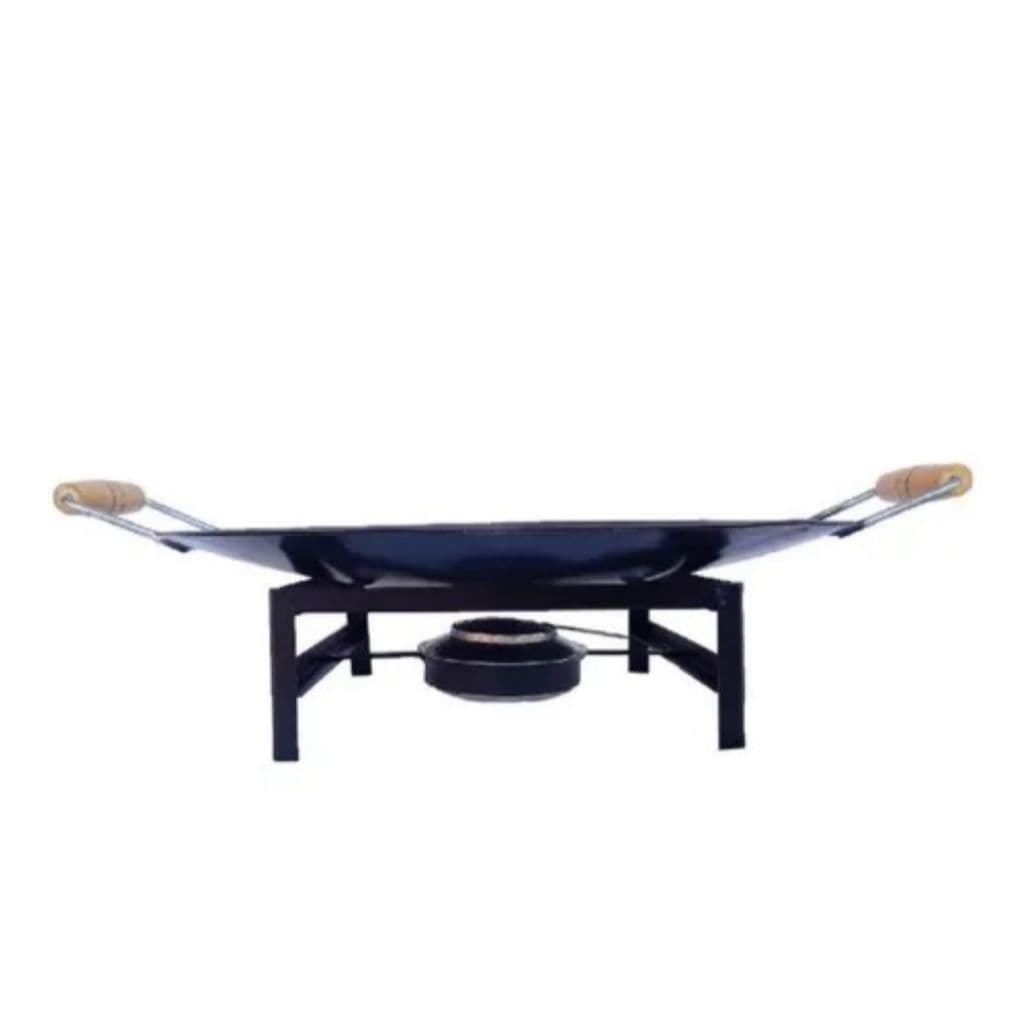 Disco de Arado Aço Carbono 47cm + Fogareiro A Álcool G 25X25