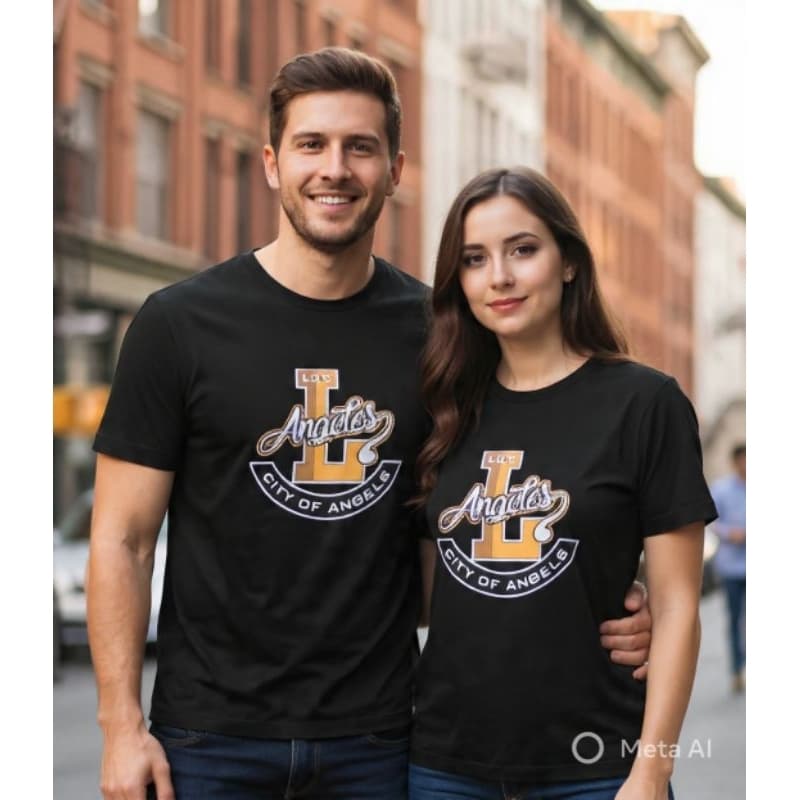 Camiseta Unissex Los Angeles Urban Street 100% Algodão