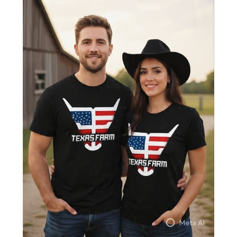 Camiseta country Unissex Texas 100% algodão