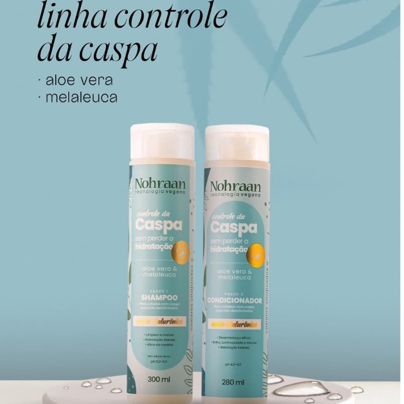 Kit Controle de Caspa Vegano | Oferta de Natal!!