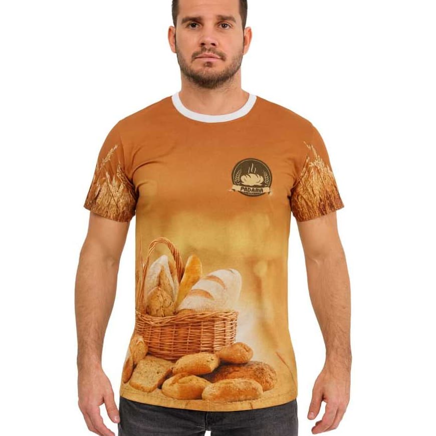 PADARIA PÃES T-Shirt Blusa Malha Casual Feminina Camisa PROFISSÃO PADARIA