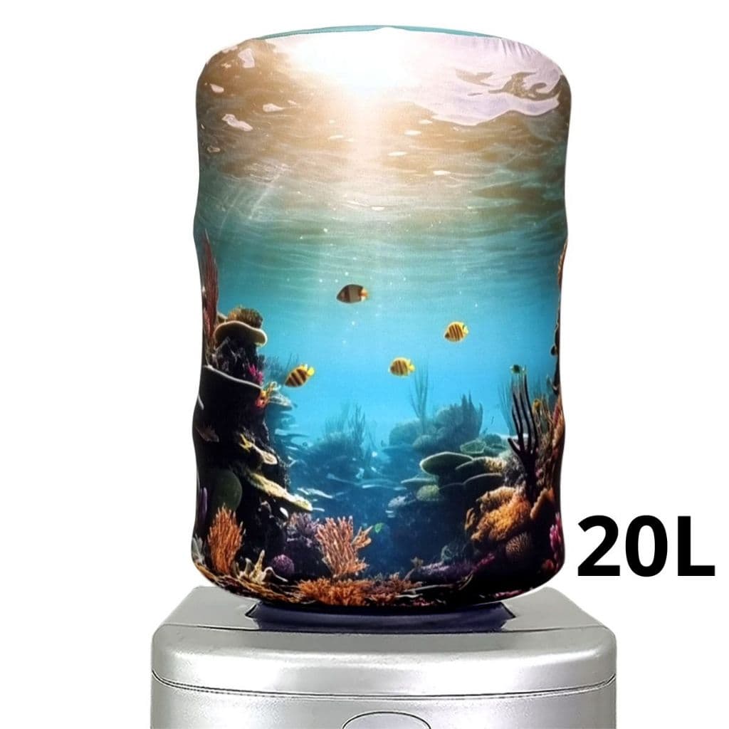 Capa para Galão de Água 20L Estampa 009 Fundo do Mar
