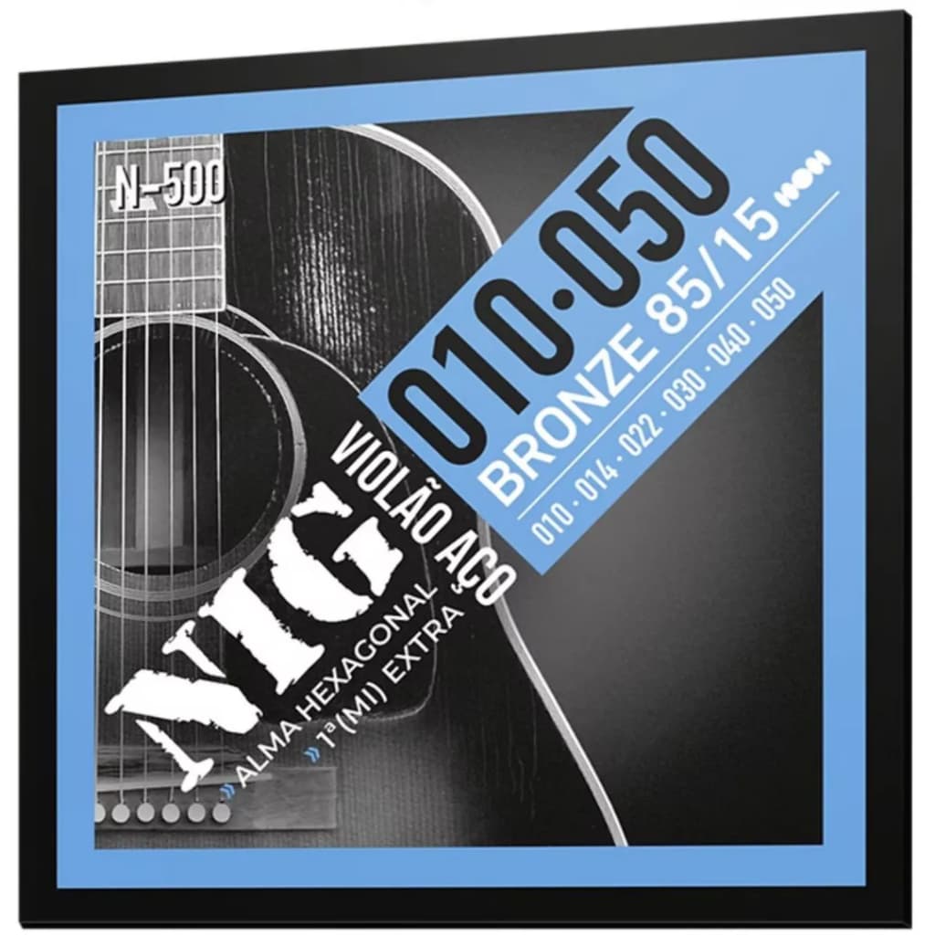 Encordoamento Violão Nig Aço Bronze .010