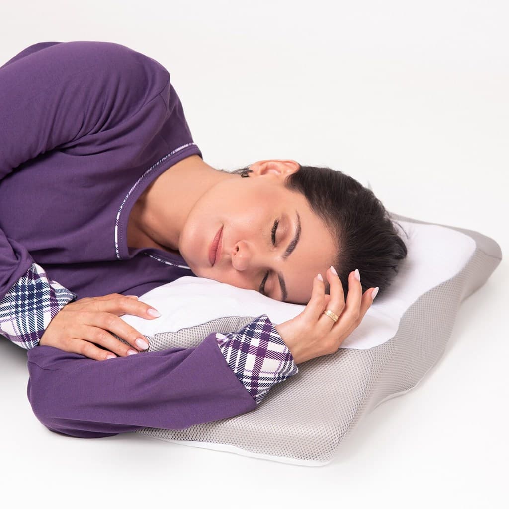 Travesseiro Cervical Ortopédico Ergomax Encaixe Ideal Para Pescoço Sonopillow®