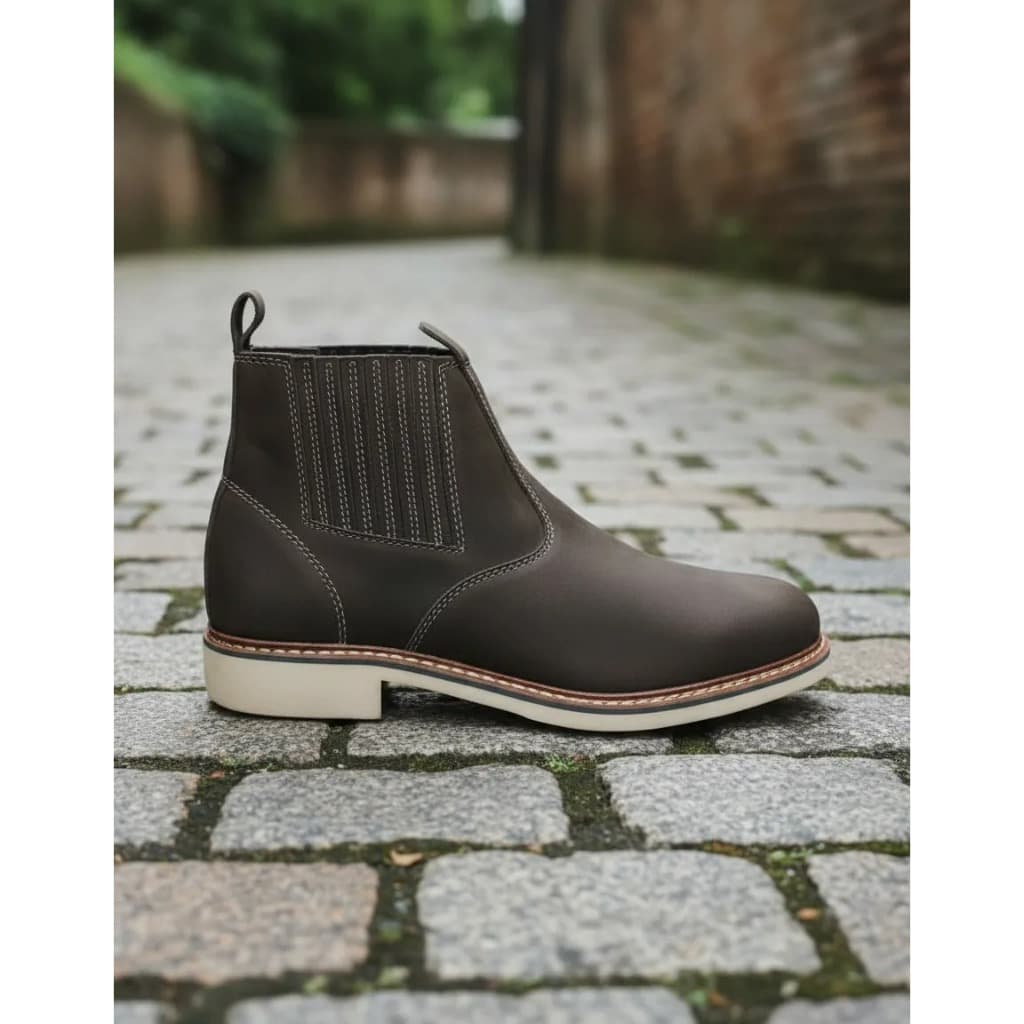 Botina Singoow Vira Francesa Botas Country Couro Legitimo