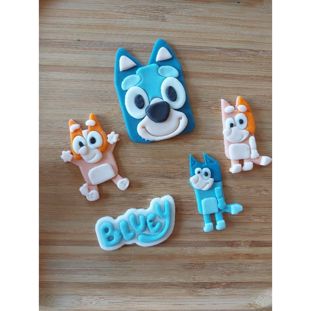Kit Cortador modulado Bluey e Bingo