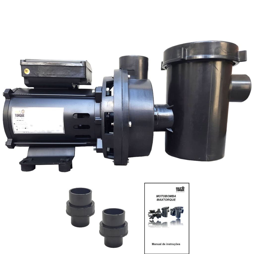 Motobomba com pré filtro  para acionamento Piscina - jardim irrigação de 3/4 até 1cv Mono Maxtorque 127v ou 220v