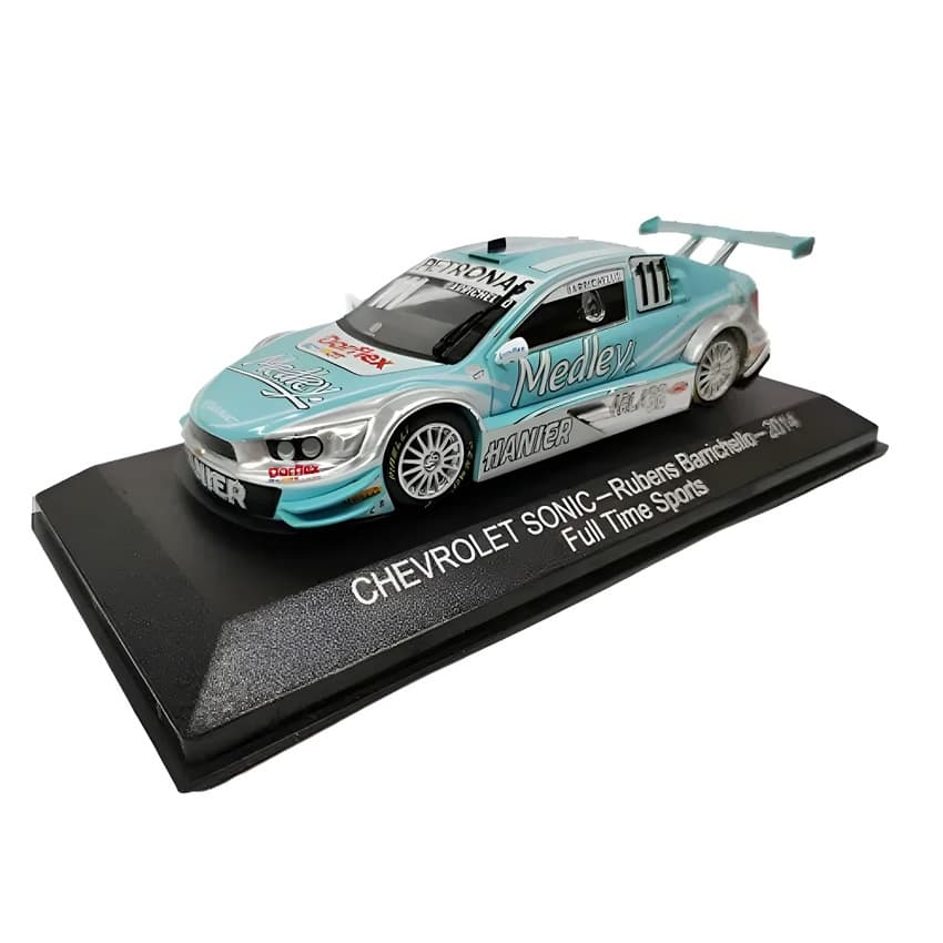 Miniatura Stock Car Chevrolet Sonic Rubens Barrichello Ed 1